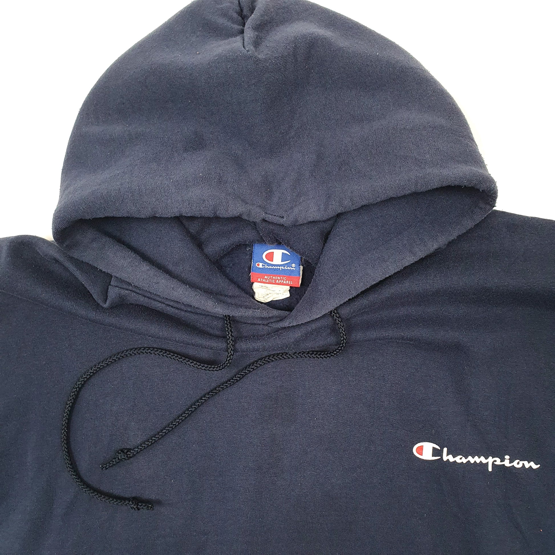 Mens Navy Champion  Hoodie Jumper