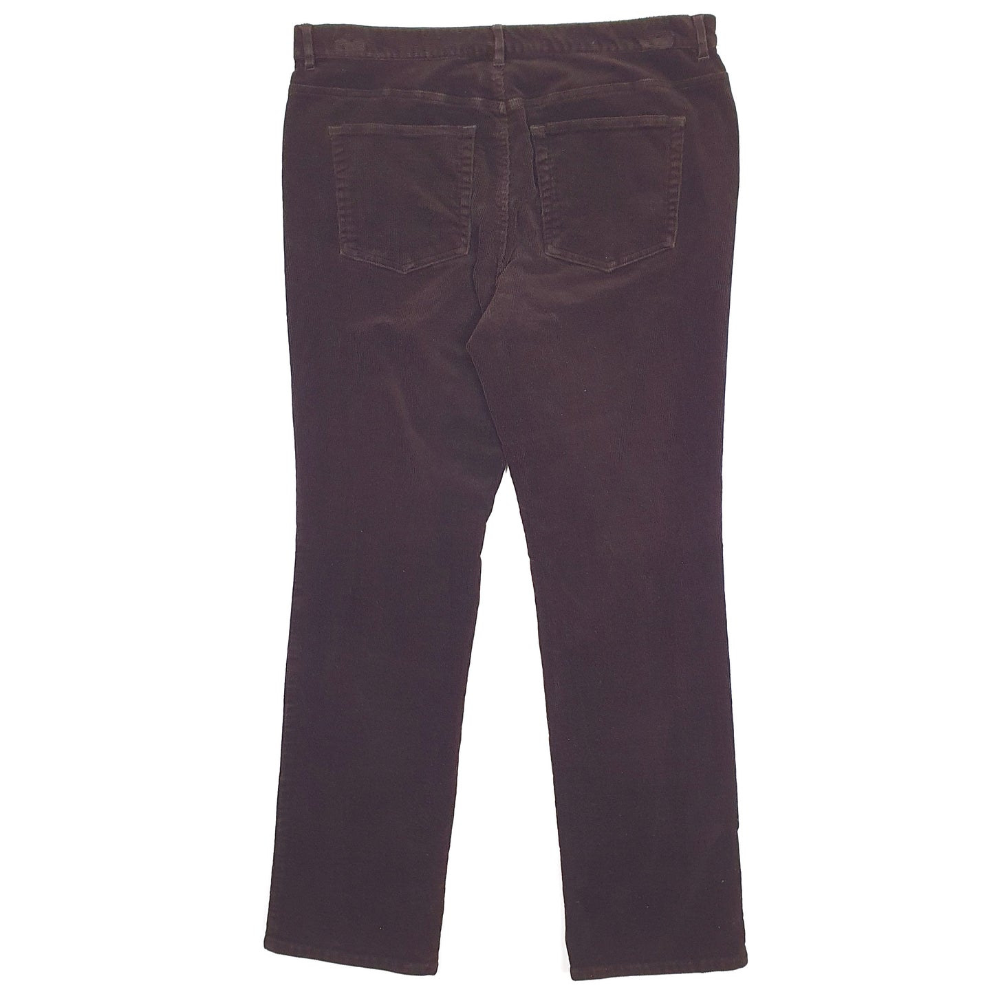 Womens Brown Chaps  Corduroy Trousers