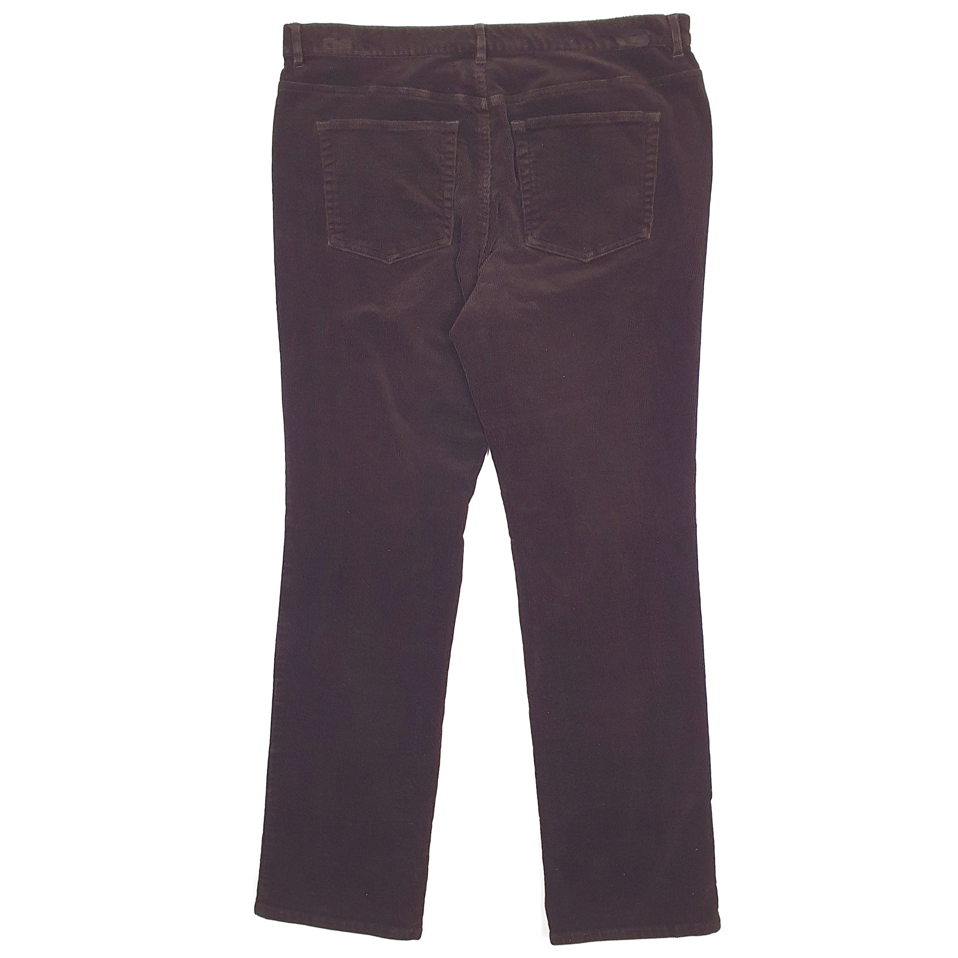 Womens Brown Chaps  Corduroy Trousers