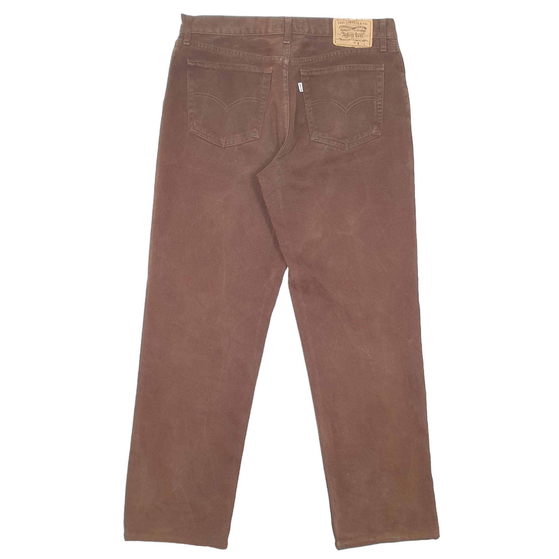 Mens Brown Levis  Casual JeansW36 L32