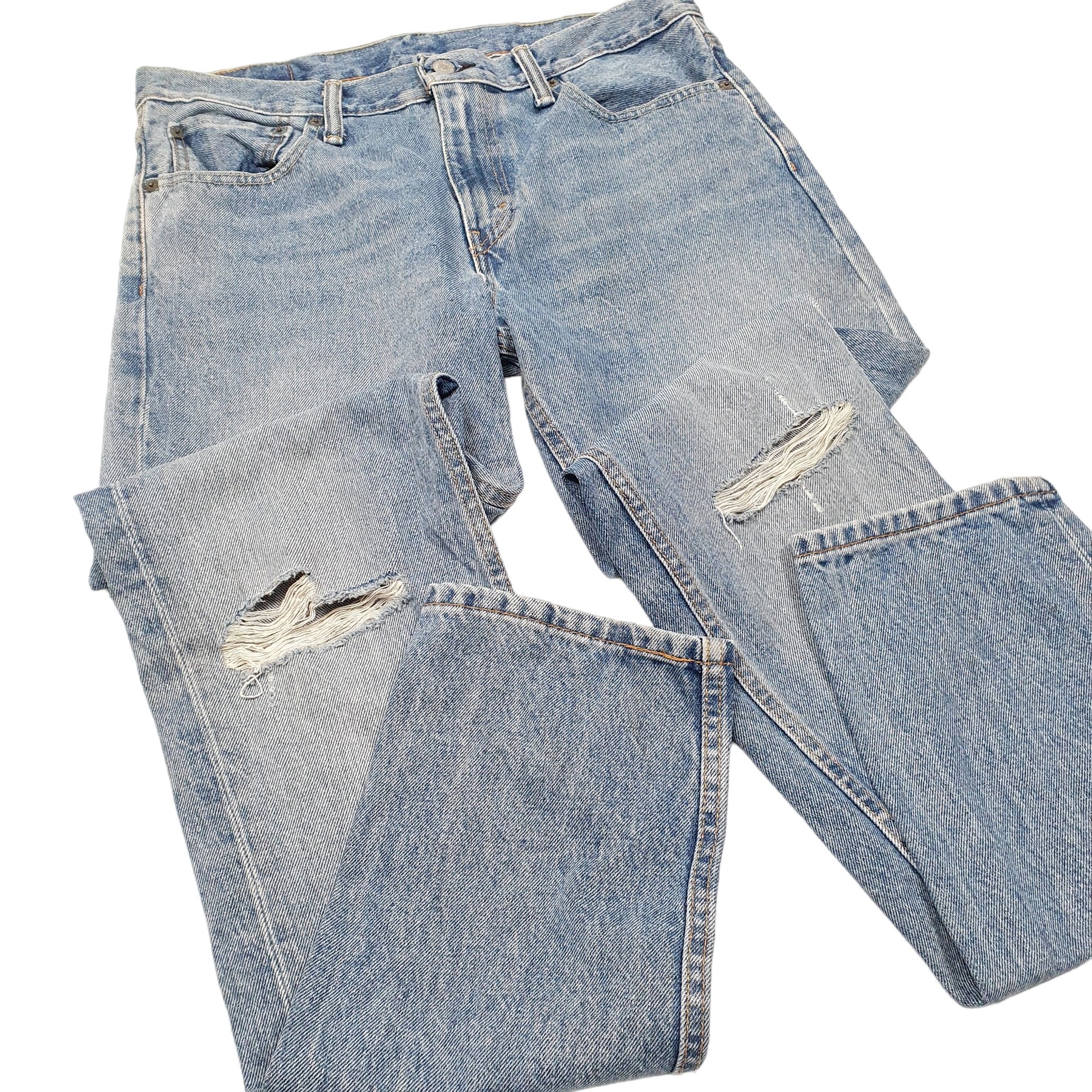 Mens Blue Levis  511 JeansW34 L35