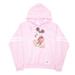 Womens Pink H&M Mickey Mouse LOGG Hoodie Jumper