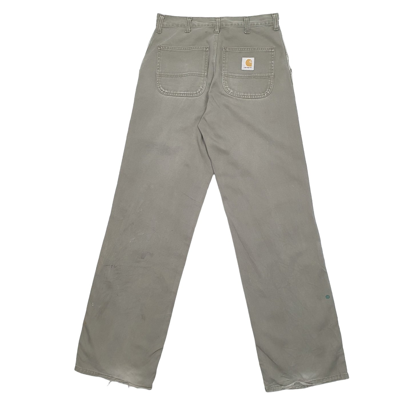 Mens Khaki Carhartt Carpenter Carpenter Trousers