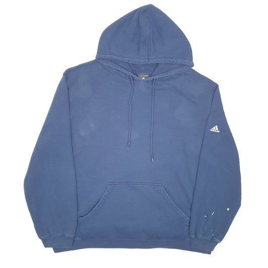 Mens Navy Adidas  Hoodie Jumper
