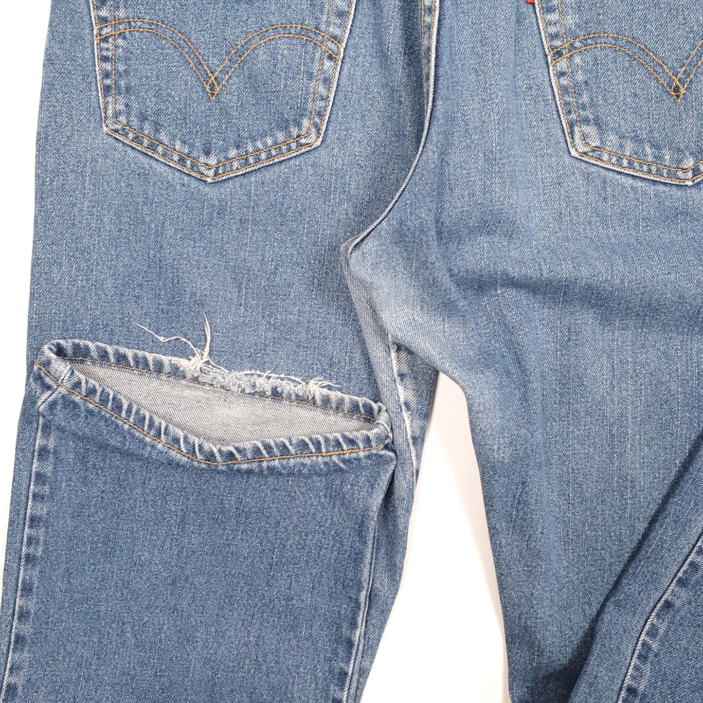 Mens Blue Levis 2000s Y2K 517 JeansW36 L34