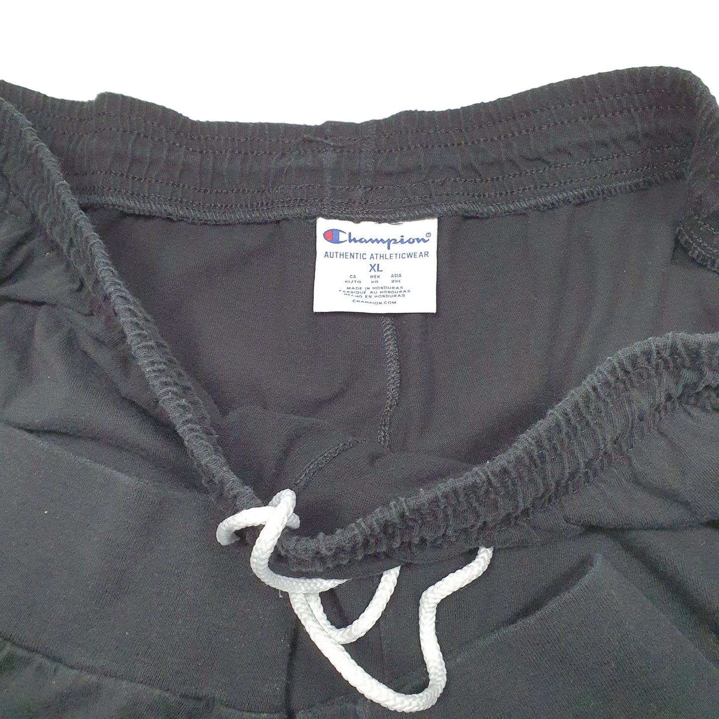 Mens Black Champion  Jogger Trousers