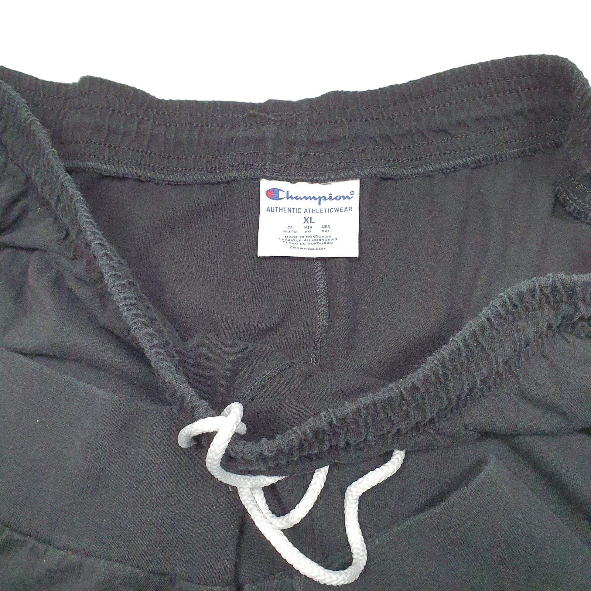 Mens Black Champion  Jogger Trousers