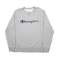 Mens Grey Champion  Crewneck Jumper
