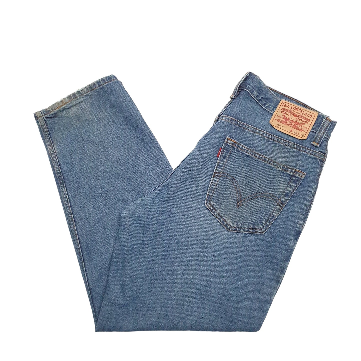 Mens Blue Levis  560 JeansW33 L29