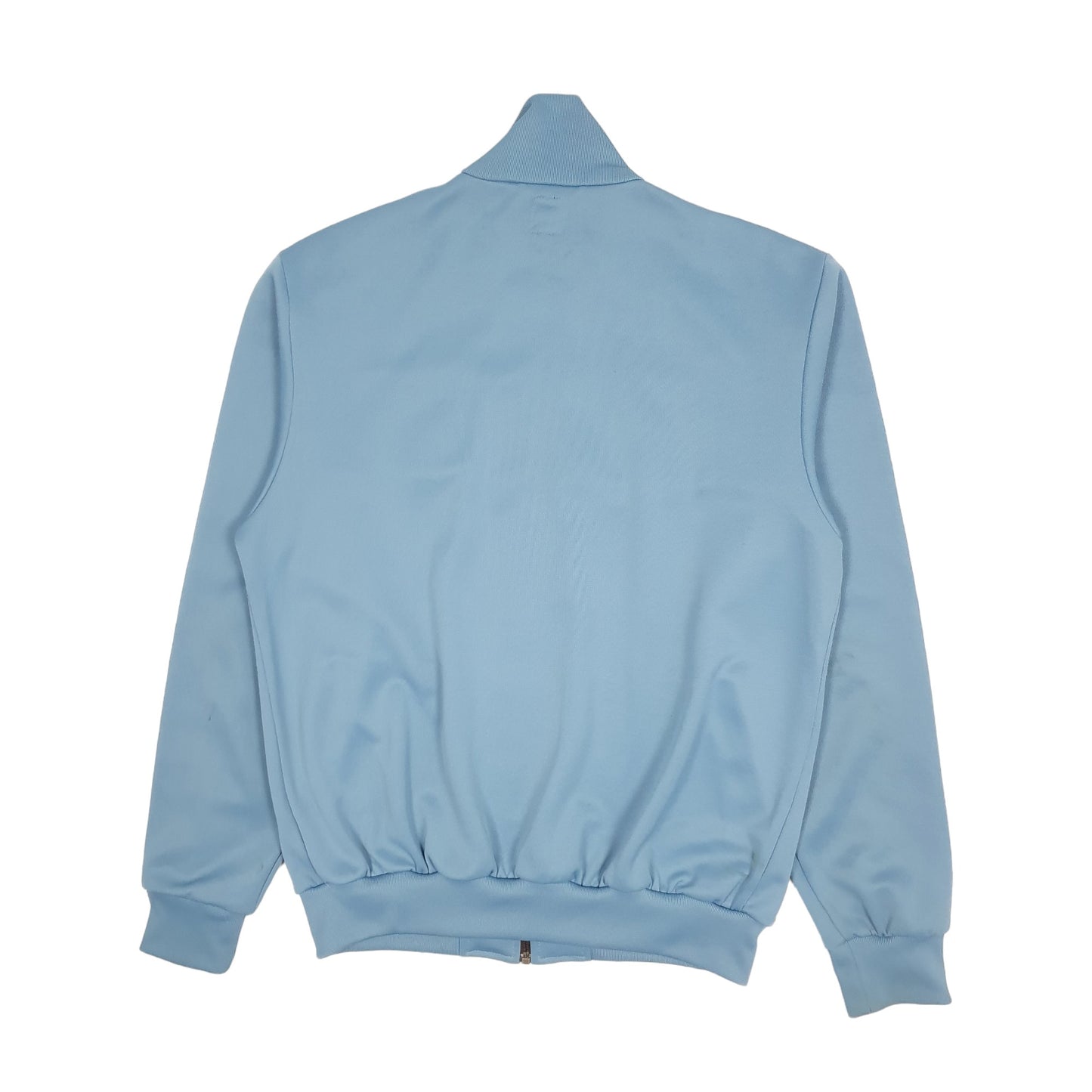 Mens Blue Adidas Track Full Zip Jumper