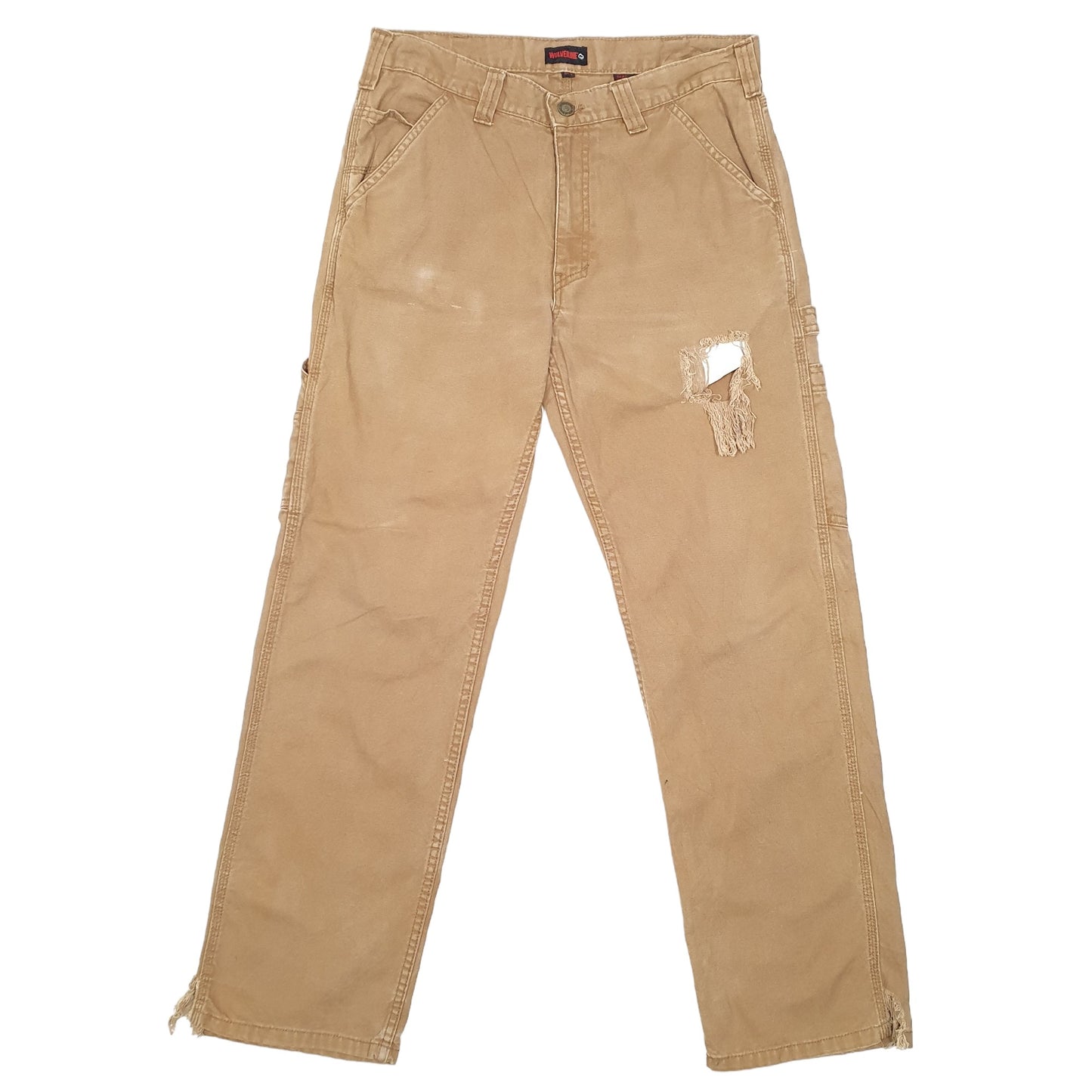 Mens Tan Wolverine  Carpenter Trousers