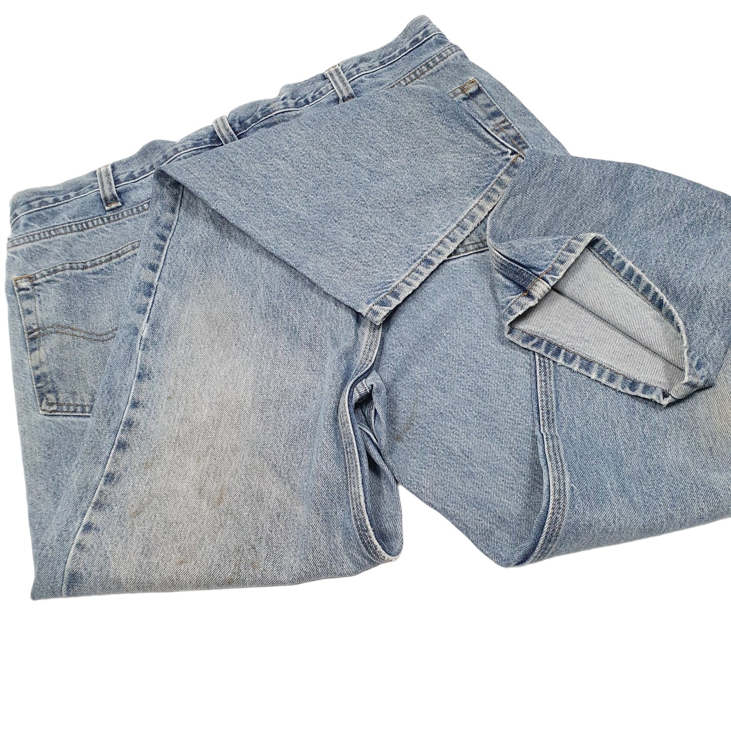 Mens Blue Carhartt Traditional Fit B480 JeansW38 L32