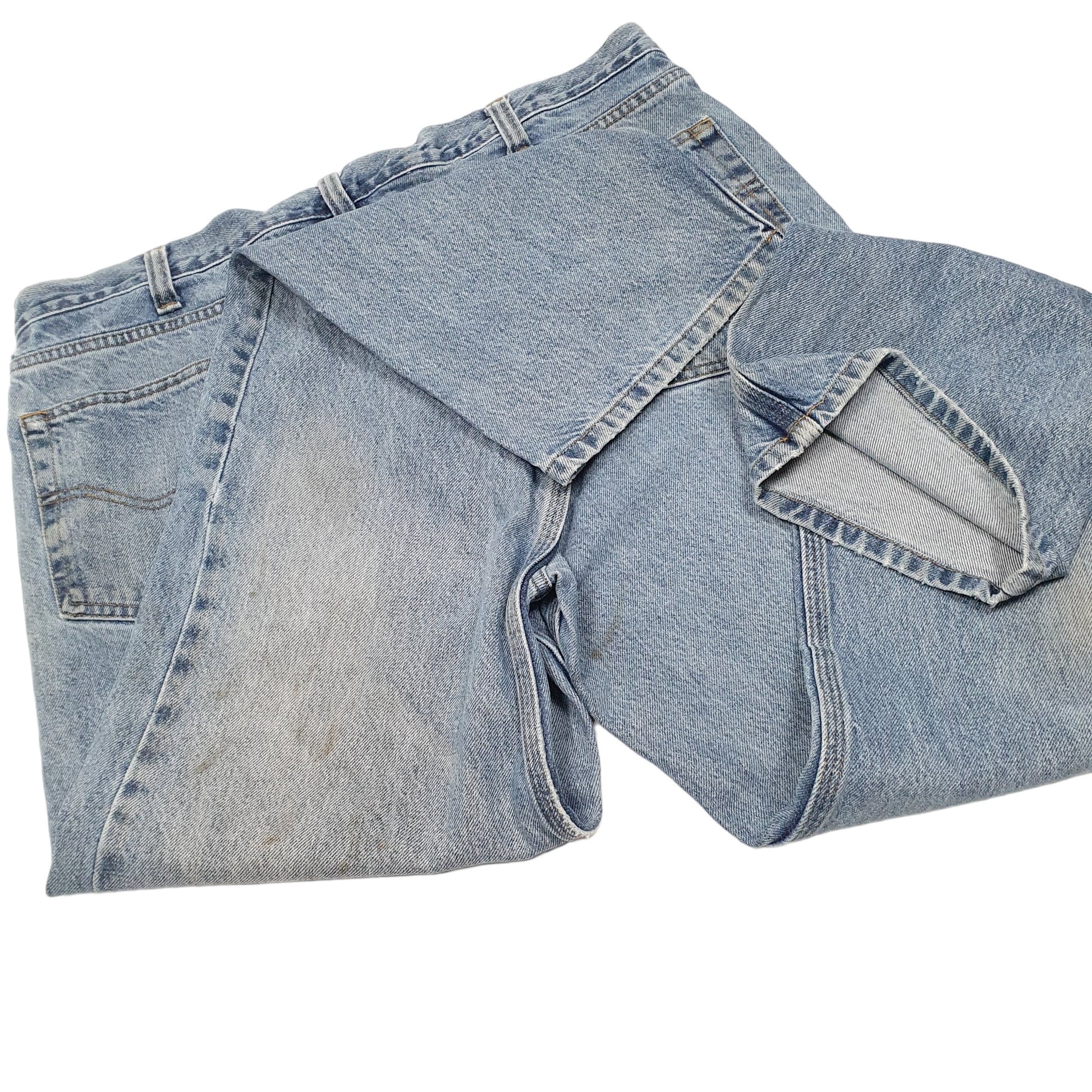 Mens Blue Carhartt Traditional Fit B480 JeansW38 L32