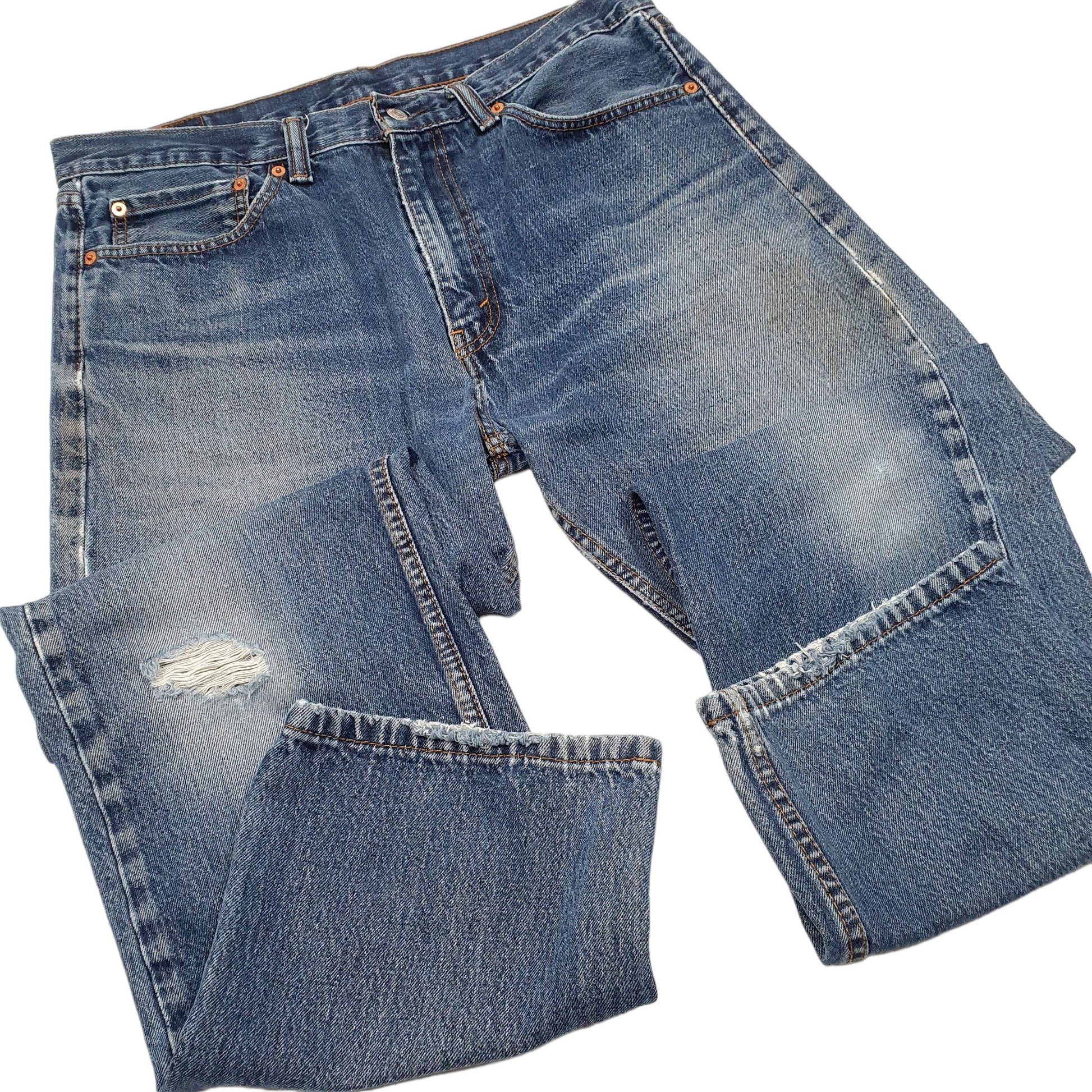 Mens Blue Levis  505 JeansW36 L32