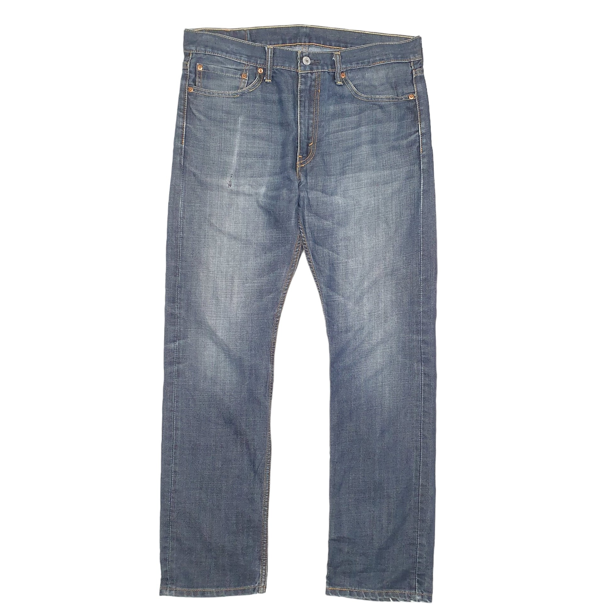 Mens Blue Levis  513 JeansW34 L32