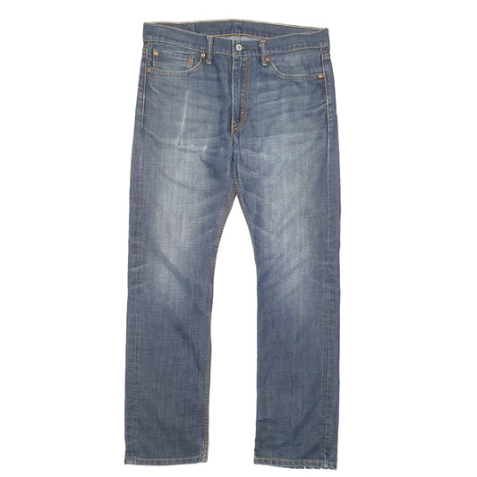 Mens Blue Levis  513 JeansW34 L32