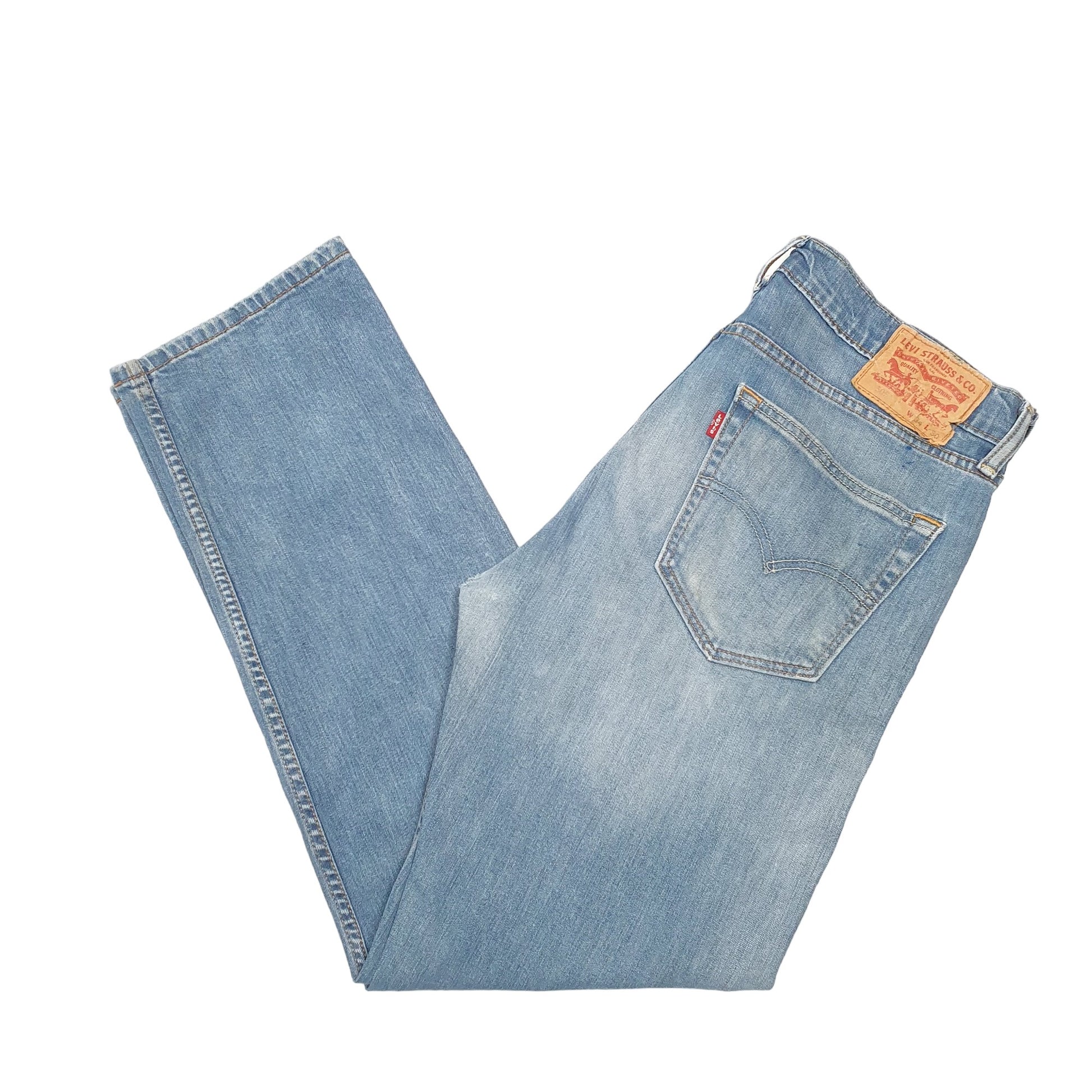 Mens Blue Levis Stretch 505 JeansW34 L30