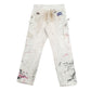 Mens White Dickies Carpenter Carpenter Trousers