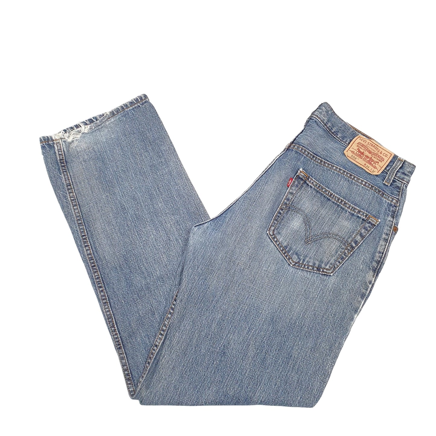 Mens Blue Levis  559 JeansW36 L34