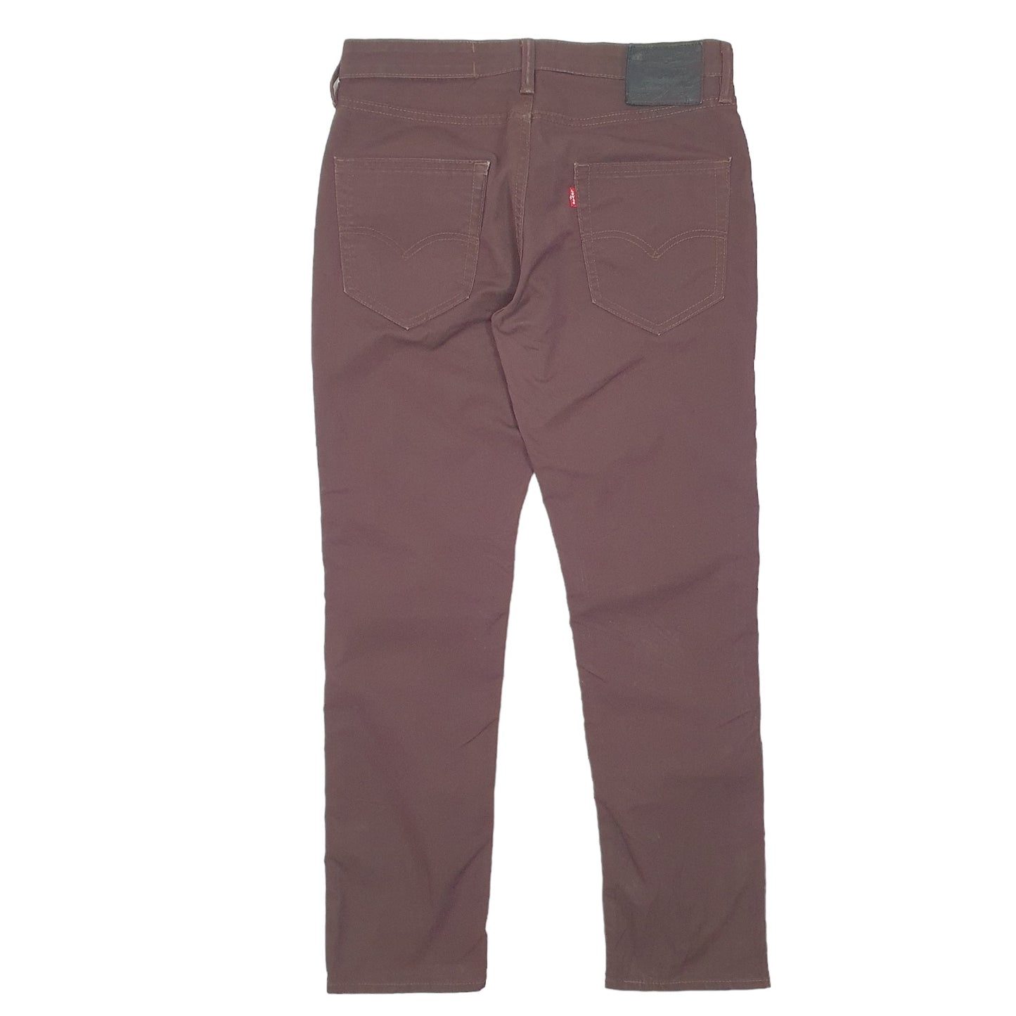 Mens Brown Levis 511 Chino Trousers