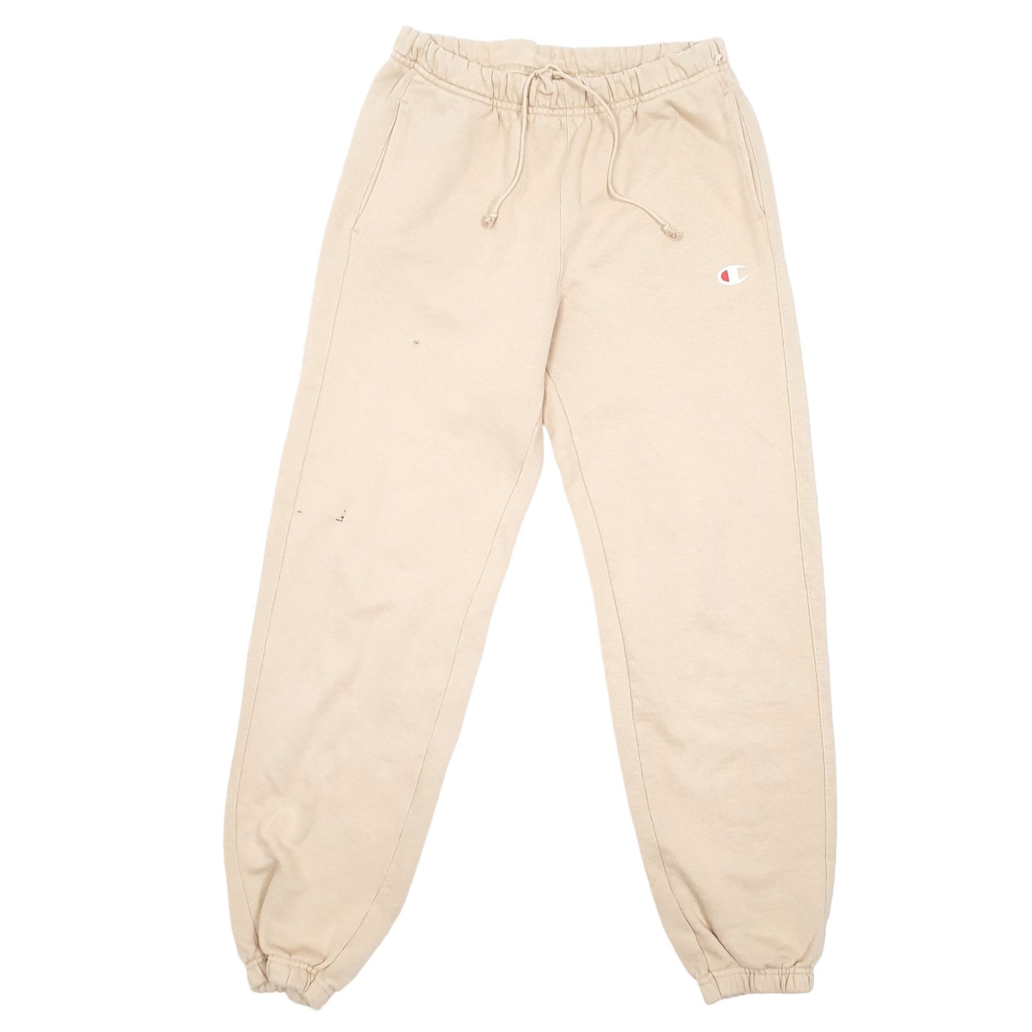Mens Tan Champion Reverse Weave Sweats Jogger Trousers
