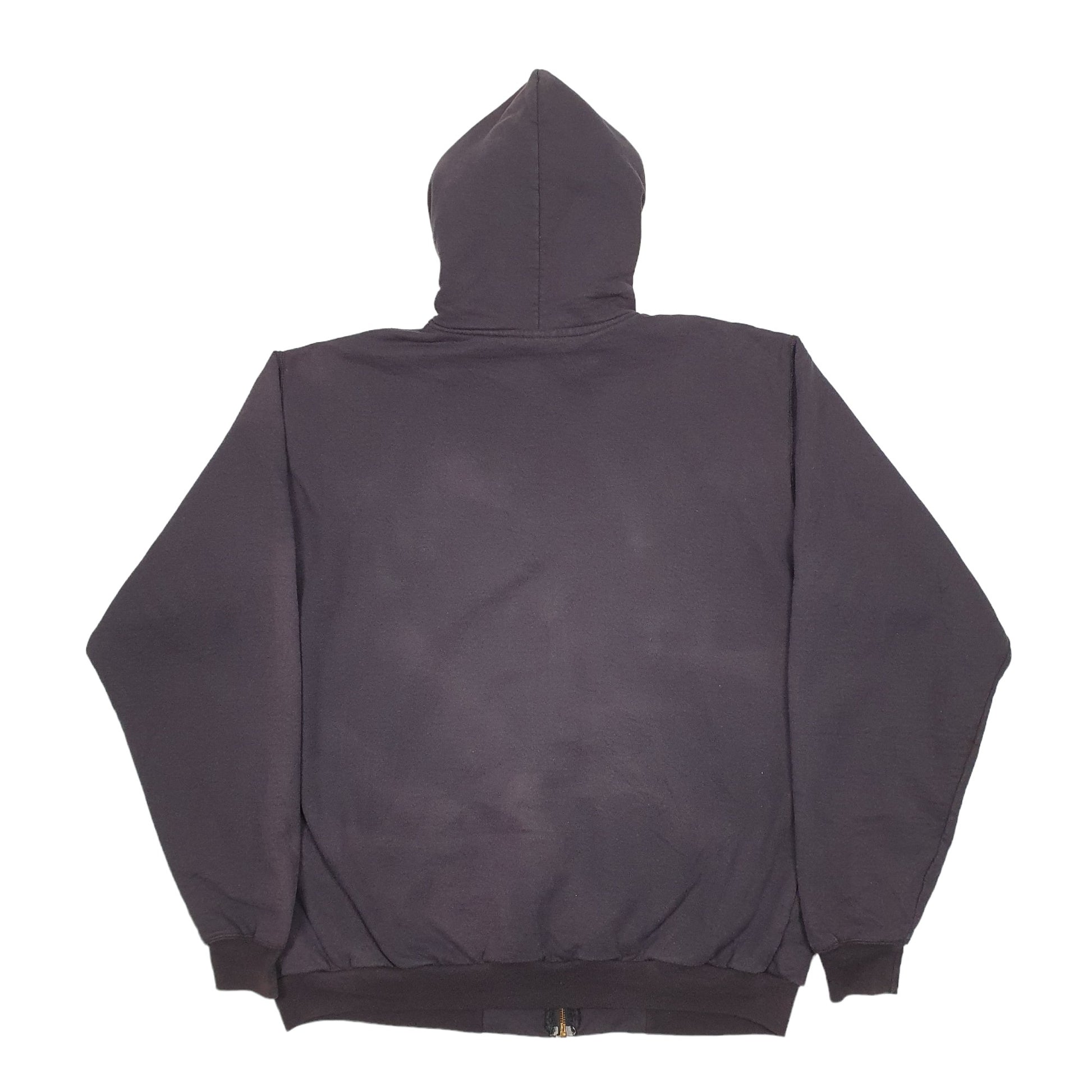 Mens Black Carhartt Lined Thermal Hoodie Jumper