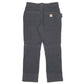 Mens Black Carhartt Utility Ripstop Double Knee Cargo Trousers
