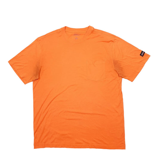 Mens Orange Dickies Short Sleeve T Shirt