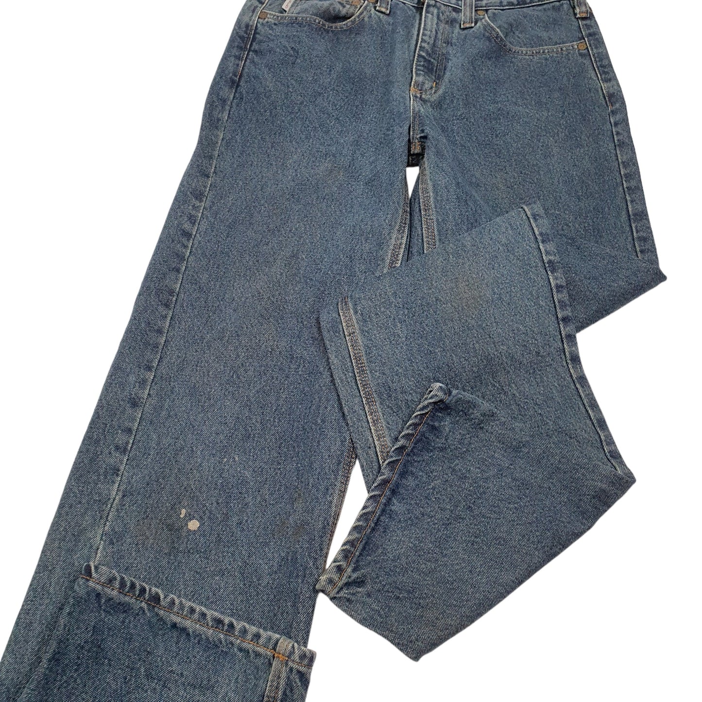 Mens Blue Carhartt Relaxed B460 JeansW30 L34