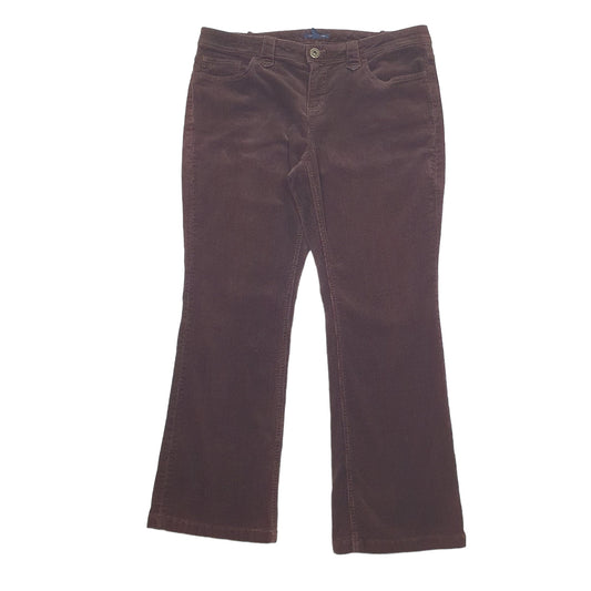 Womens Brown Tommy Hilfiger  Corduroy Trousers