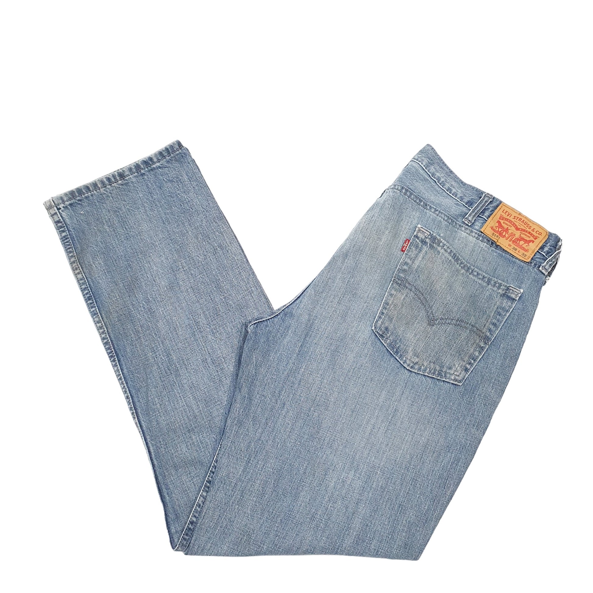 Mens Blue Levis  514 JeansW40 L32