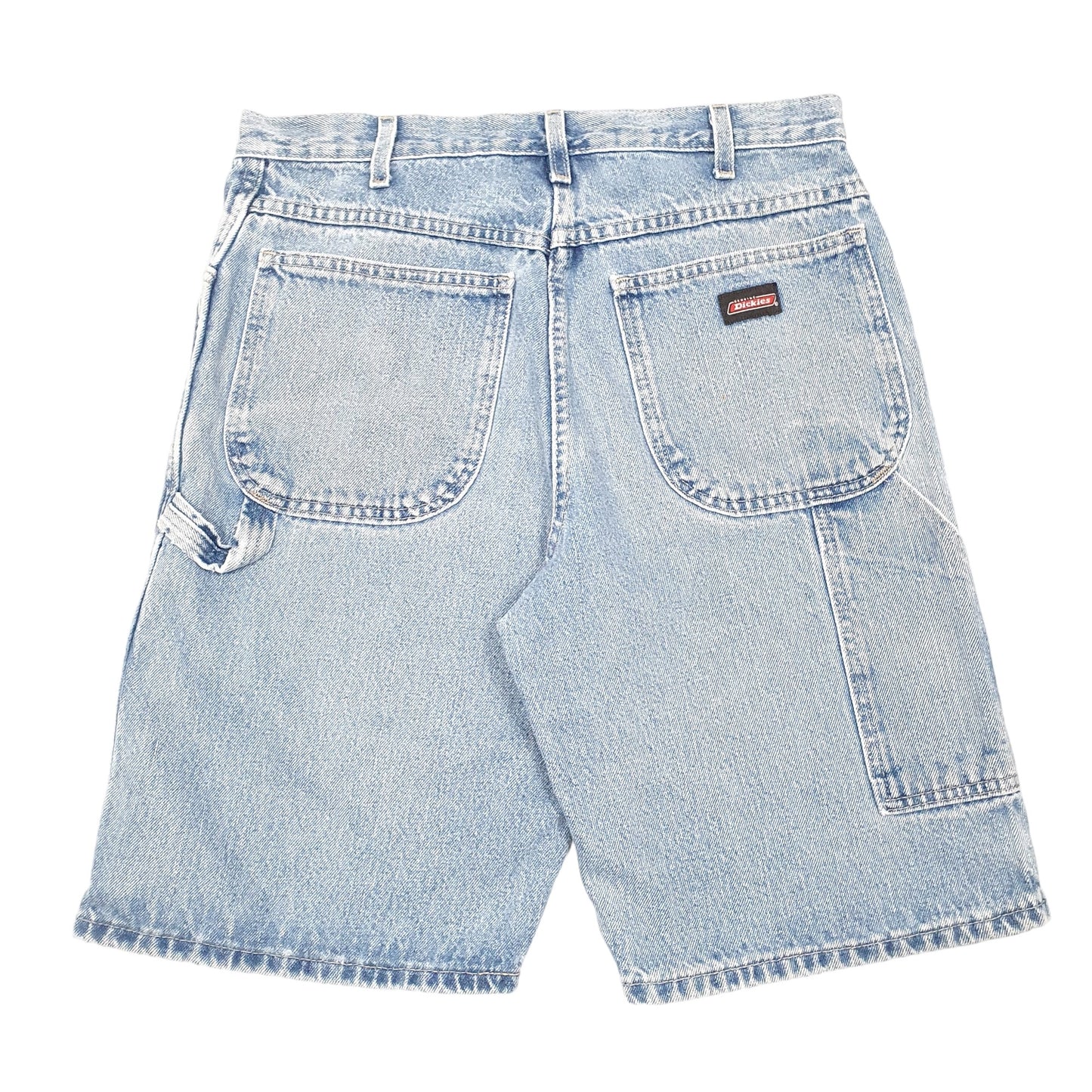 Mens Blue Dickies Carpenter Denim Shorts