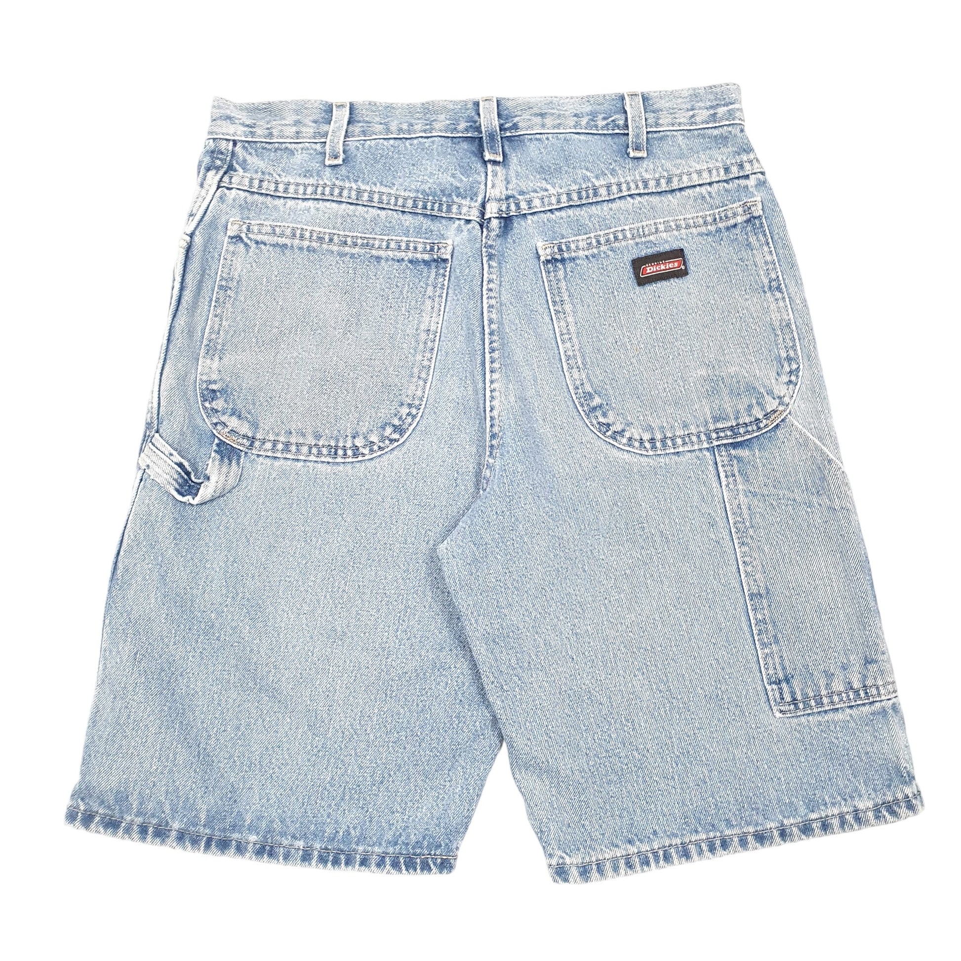 Mens Blue Dickies Carpenter Denim Shorts