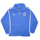 Womens Blue Adidas Chicago Cubs Baseball Quarter Zip Jumper