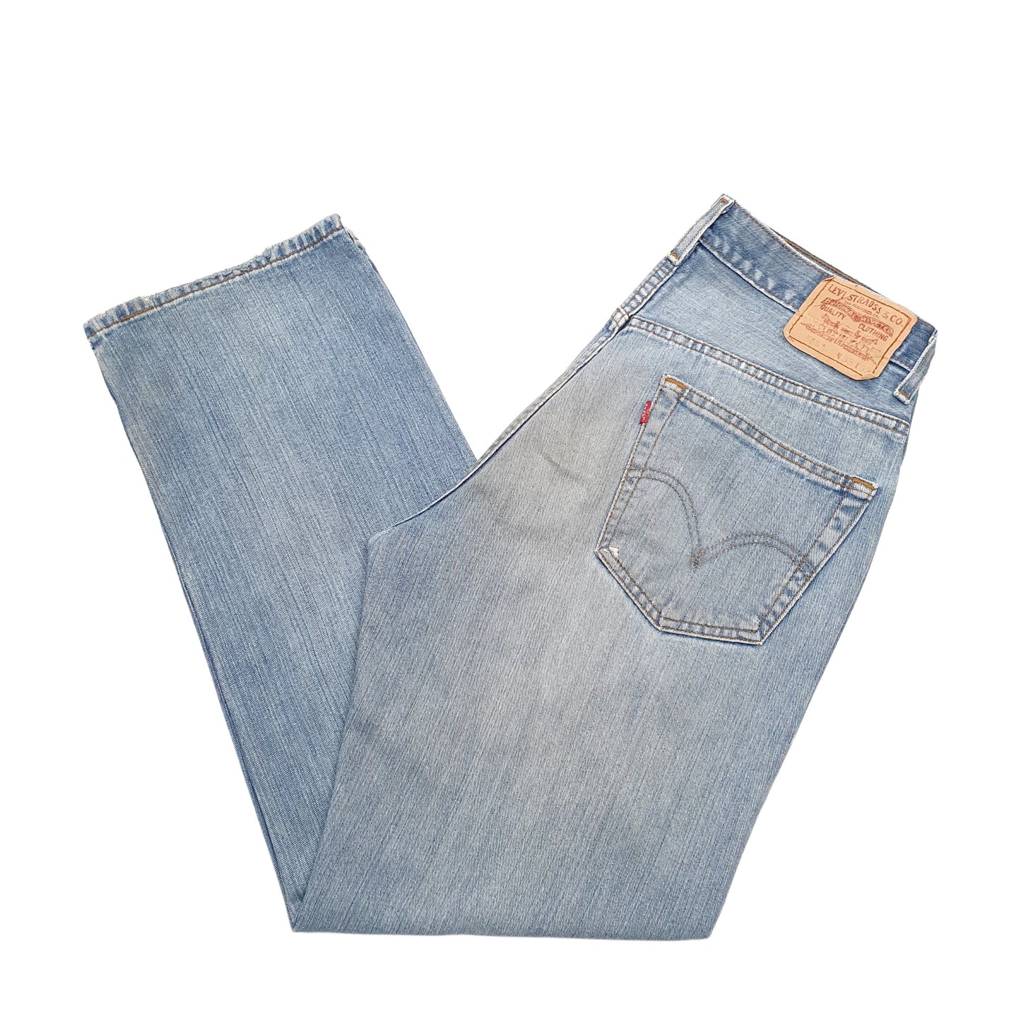 Mens Blue Levis  559 JeansW33 L32