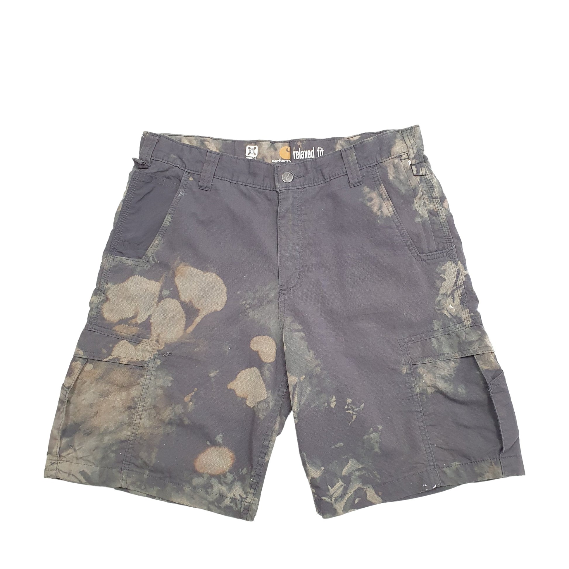 Mens Grey Carhartt  Cargo Shorts