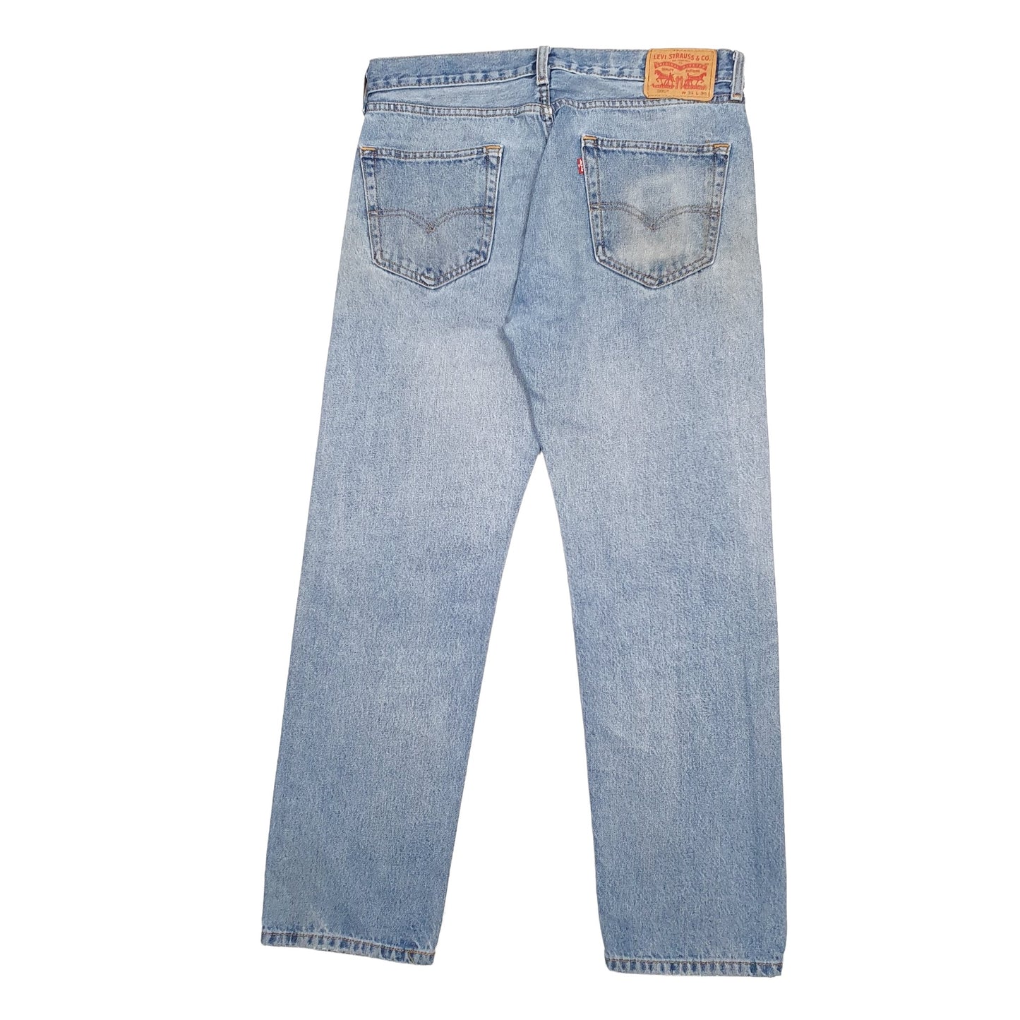 Mens Blue Levis  505 JeansW34 L30