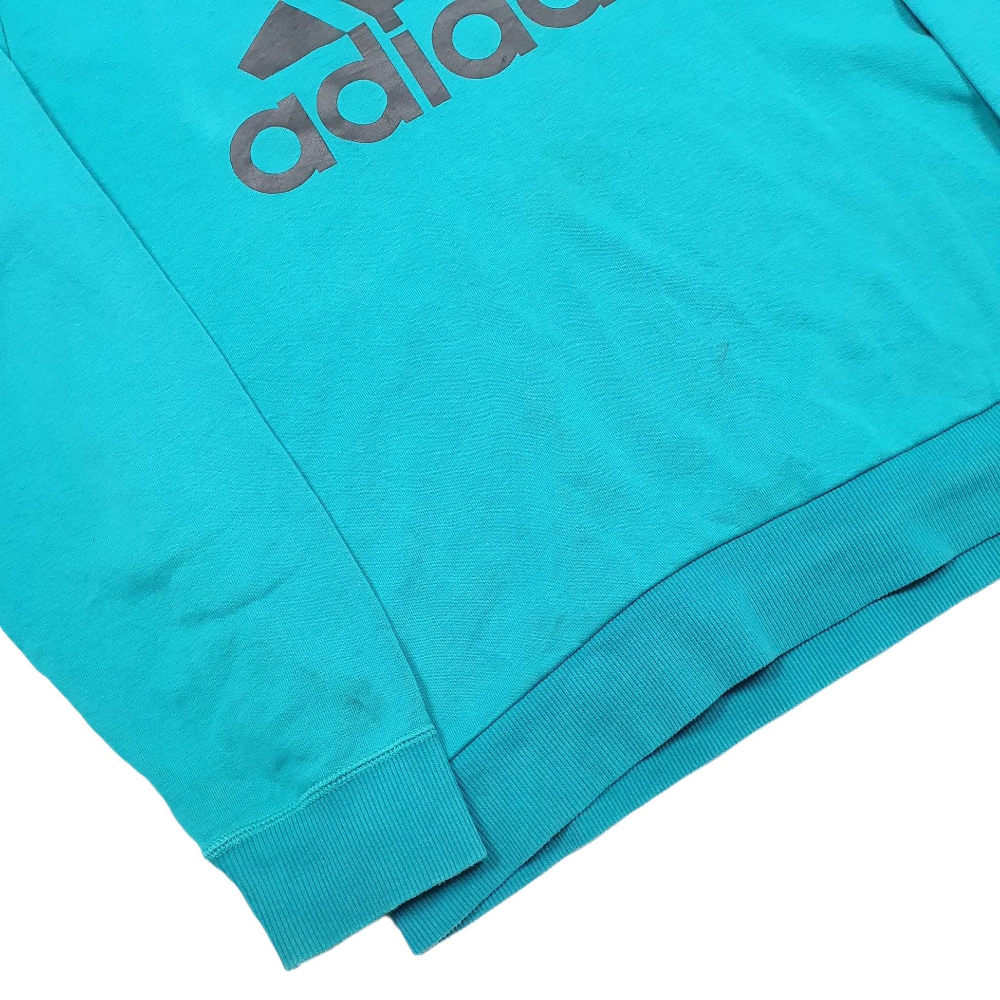 Mens Green Adidas  Hoodie Jumper