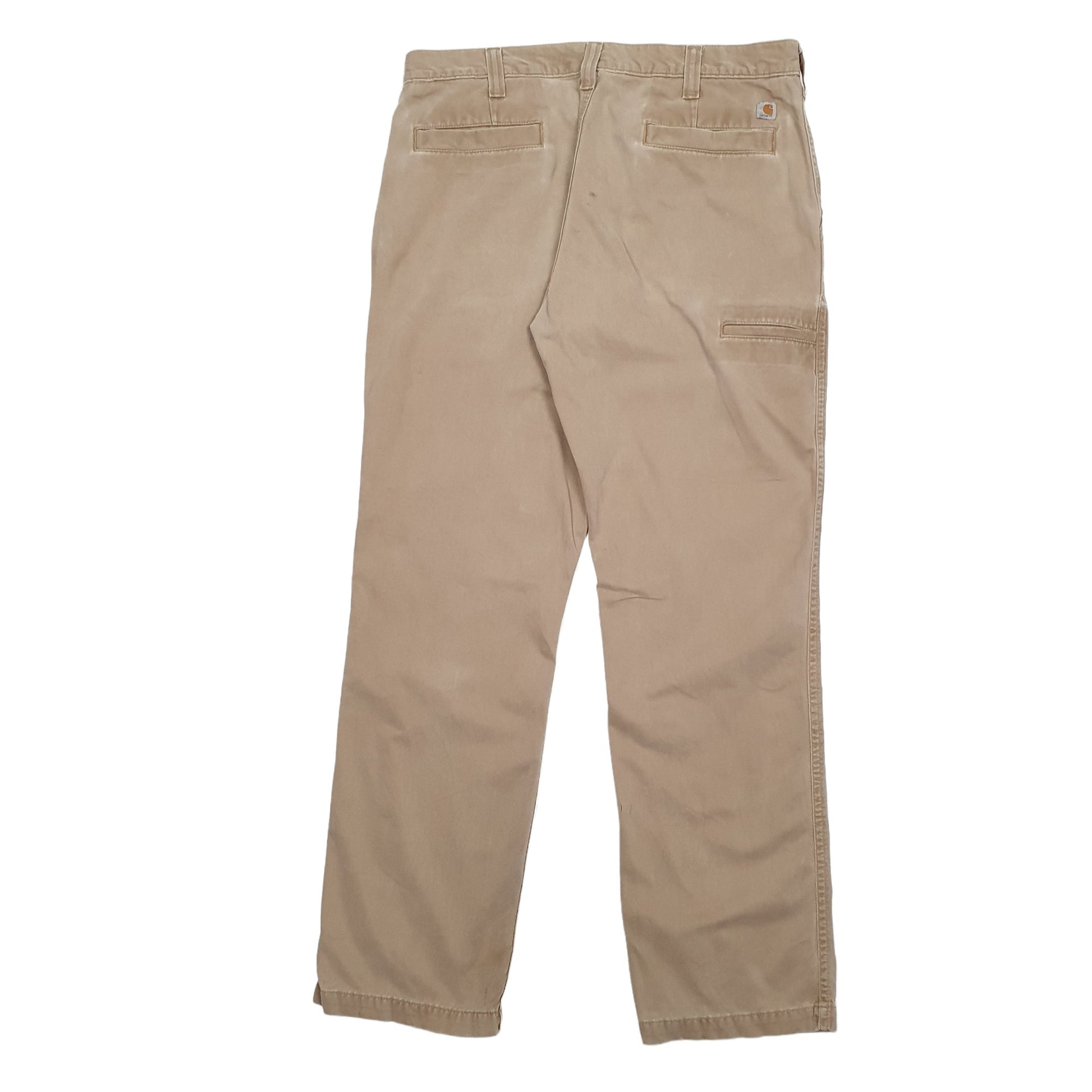 Mens Beige Carhartt  Carpenter Trousers