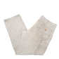 Mens Beige Carhartt Carpenter Relaxed Carpenter Trousers
