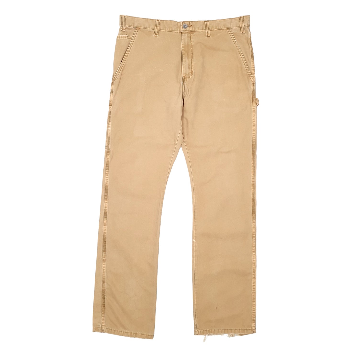 Mens Tan Dickies Urban Outfitters Collab Carpenter Trousers