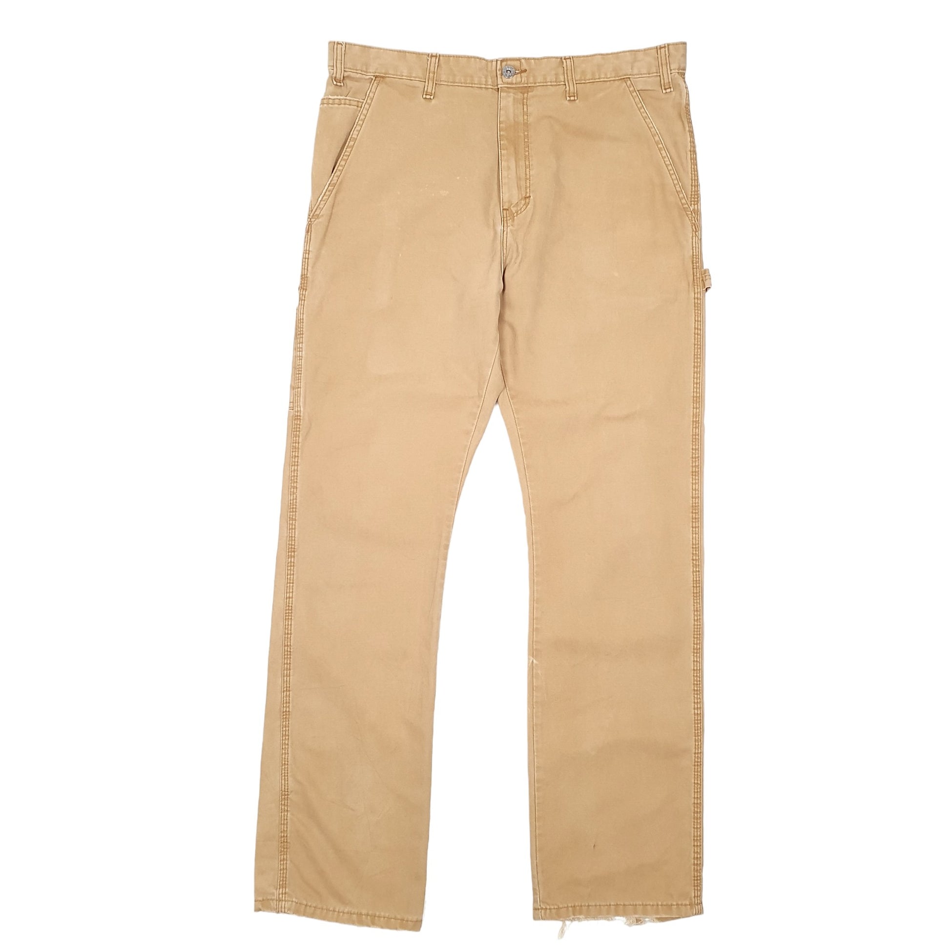 Mens Tan Dickies Urban Outfitters Collab Carpenter Trousers