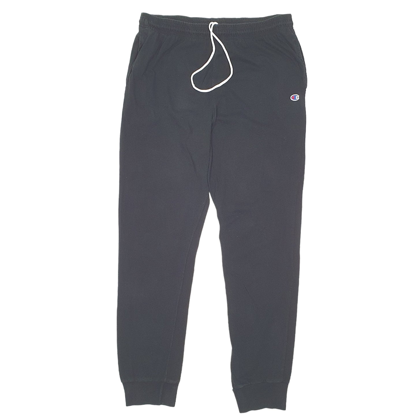 Mens Black Champion  Jogger Trousers
