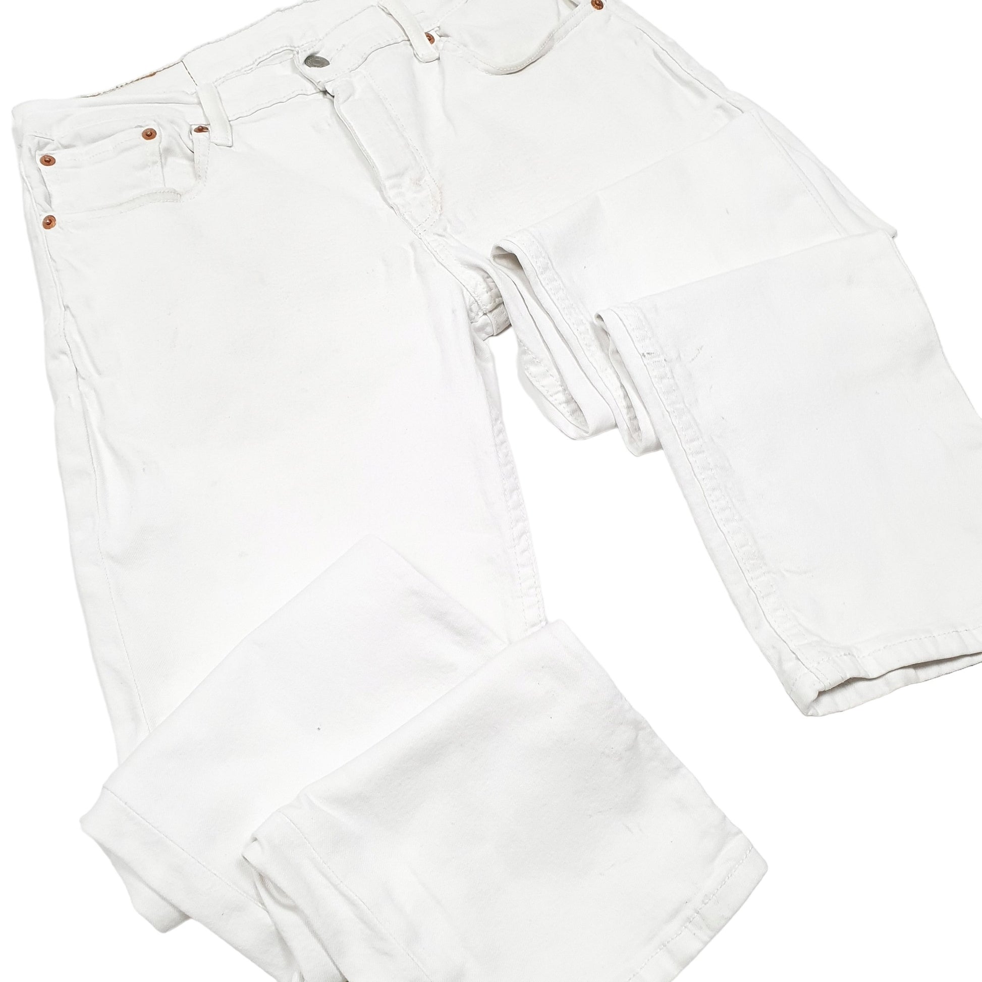 Mens White Levis Stretch 511 JeansW32 L32