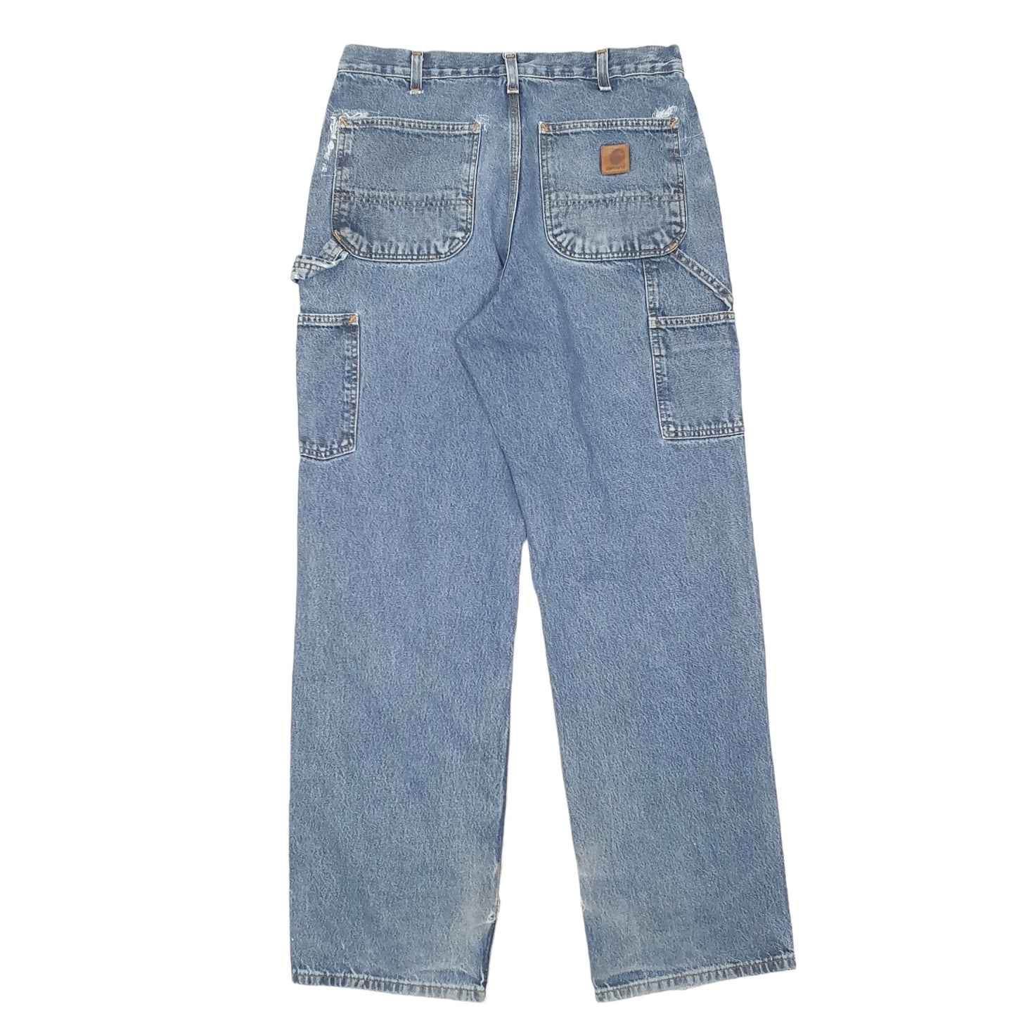 Mens Blue Carhartt Carpenter B13 JeansW32 L32