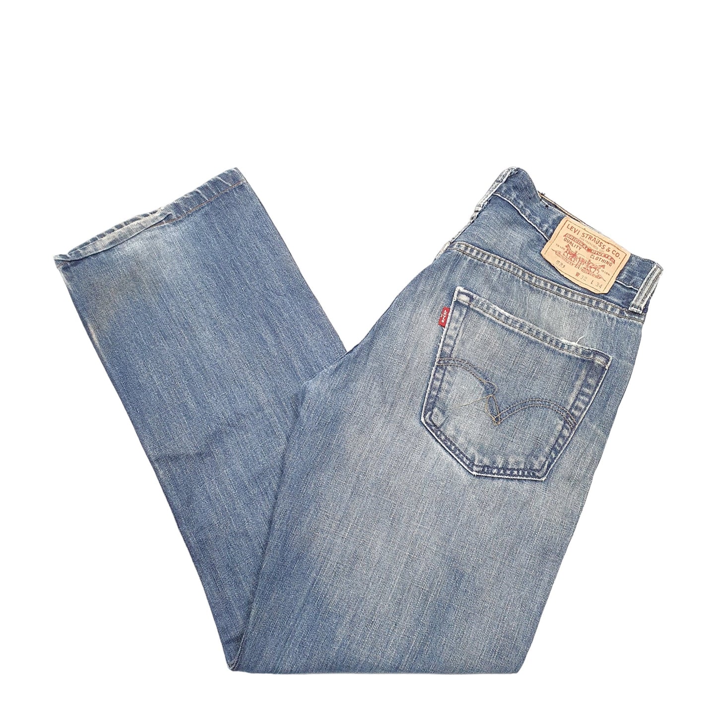 Mens Blue Levis  521 JeansW32 L30