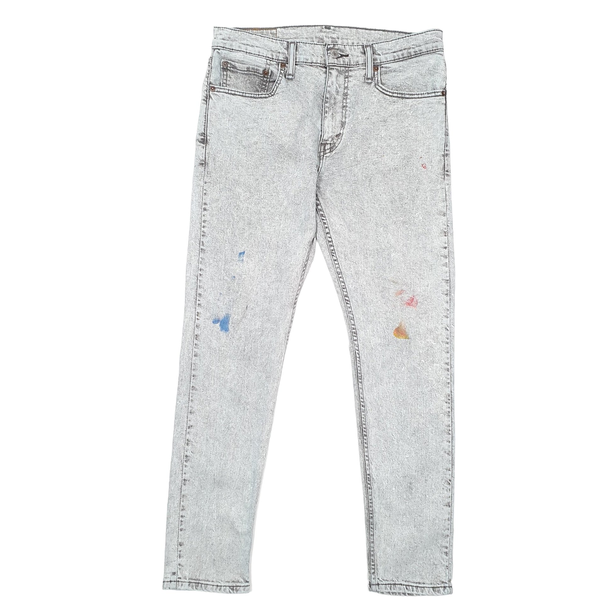 Mens Grey Levis Stretch 512 JeansW31 L30