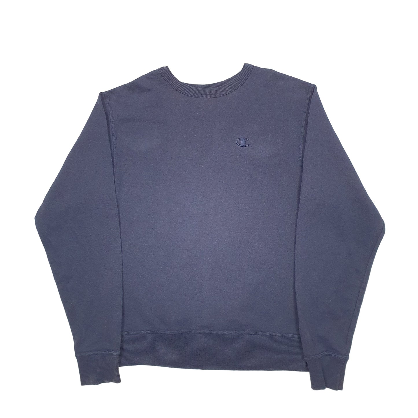 Mens Navy Champion  Crewneck Jumper