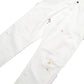 Mens White Dickies  Carpenter Trousers