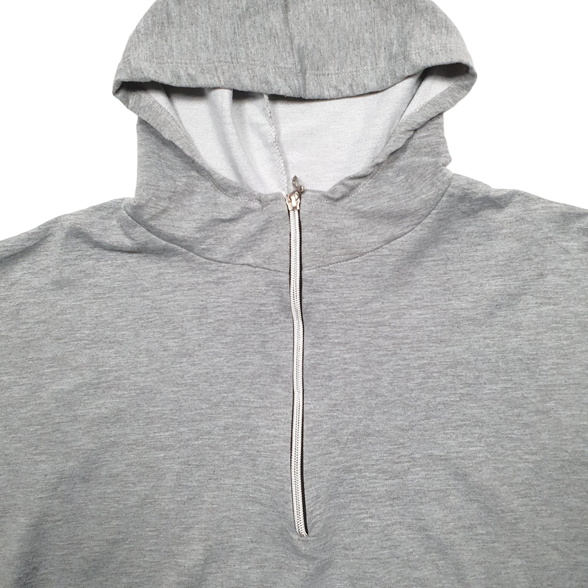 Womens Grey Fila  Quarter Zip Jumper